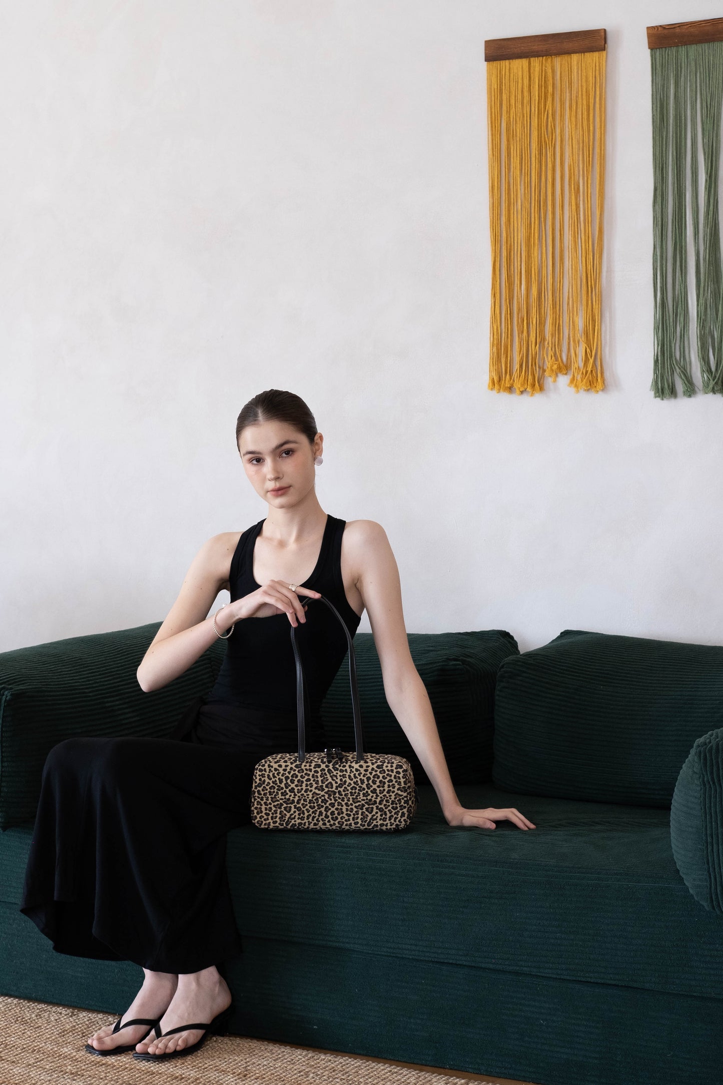 Éclat Everyday Shoulder Bag - Apricot Leopard