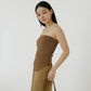 Tube Top In Brown