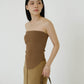 Tube Top In Brown