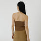 Tube Top In Brown