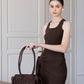 Velvet Arc Bowling Bag - Coffee