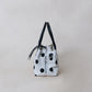 Mini Classic Flow Canvas Tote - Polkadots