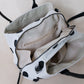 Mini Classic Flow Canvas Tote - Polkadots