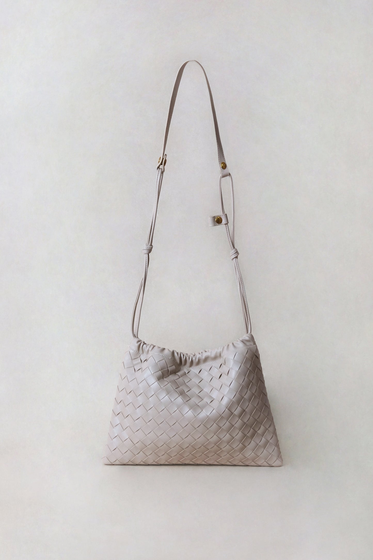Artisan Cloud Satchel - White Sand