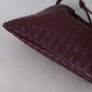Artisan Cloud Satchel - Shinny Wine Red
