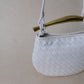Mini Artisan Classic Dumpling Bag - Cream White