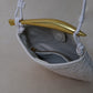 Mini Artisan Classic Dumpling Bag - Cream White