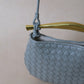 Mini Artisan Classic Dumpling Bag - Agate Grey
