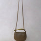 Mini Artisan Classic Dumpling Bag - Khaki
