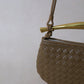 Mini Artisan Classic Dumpling Bag - Khaki