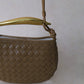 Mini Artisan Classic Dumpling Bag - Khaki