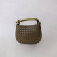 Mini Artisan Classic Dumpling Bag - Khaki