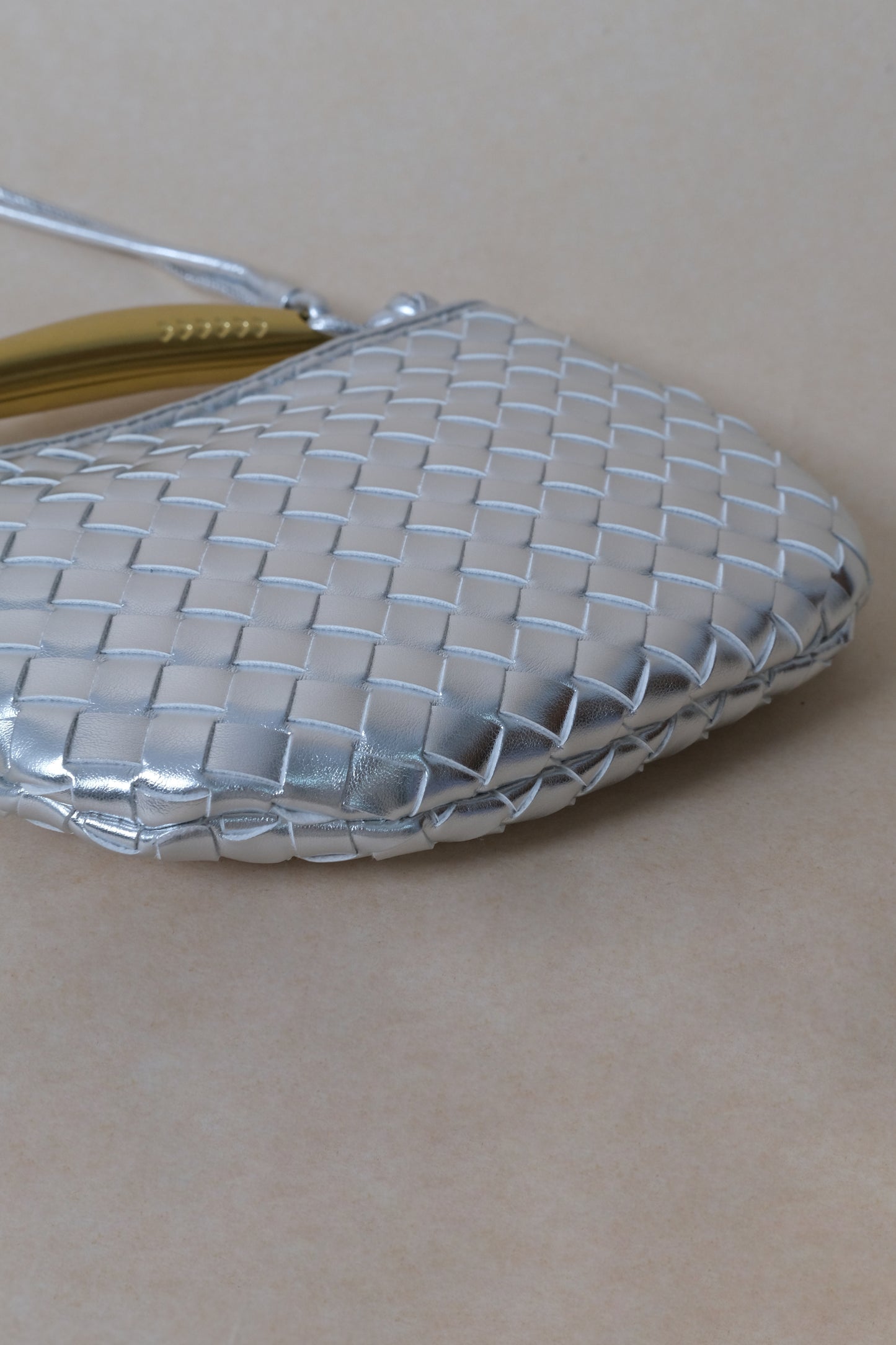 Mini Artisan Classic Dumpling Bag - Shinny Silver
