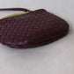 Mini Artisan Classic Dumpling Bag - Shinny Wine Red