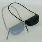 [SAMPLE RELEASE] Half-moon Saddle Shoulder Bag in Grey Blue