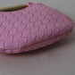 Mini Artisan Classic Dumpling Bag - Ribbon Pink