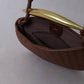 Mini Artisan Classic Dumpling Bag - Dark Shinny Chestnut
