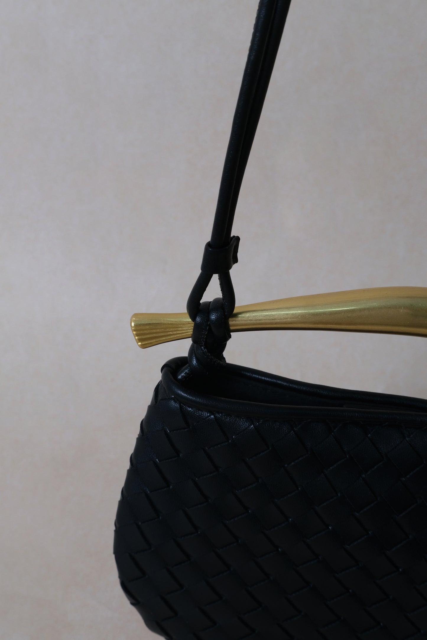 Mini Artisan Classic Dumpling Bag - Classic Black