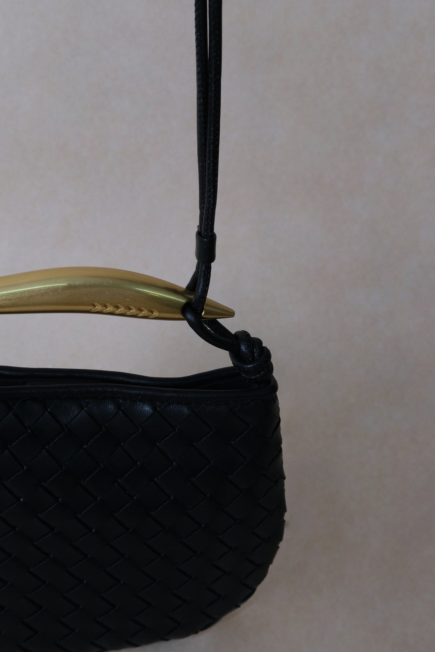 Mini Artisan Classic Dumpling Bag - Classic Black