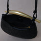 Mini Artisan Classic Dumpling Bag - Classic Black