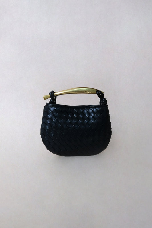 Mini Artisan Classic Dumpling Bag - Classic Black
