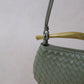 Mini Artisan Classic Dumpling Bag - Olive Green