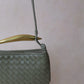 Mini Artisan Classic Dumpling Bag - Olive Green