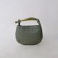 Mini Artisan Classic Dumpling Bag - Olive Green