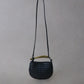 Mini Artisan Classic Dumpling Bag - Gunmetal Gray