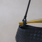 Mini Artisan Classic Dumpling Bag - Gunmetal Gray