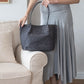 The Artisan Grande Tote - Warm Gray