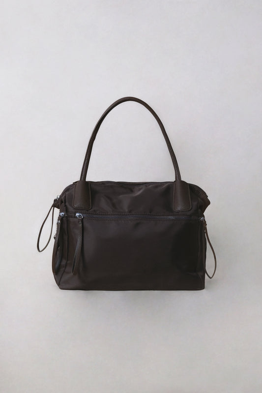 Classic Flow Crossbody Bag - Coffee
