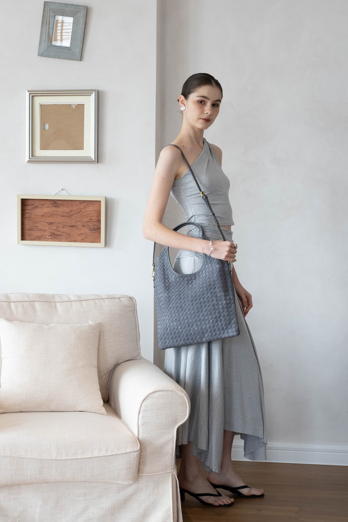 The Artisan Duo Tote - Warm Gray