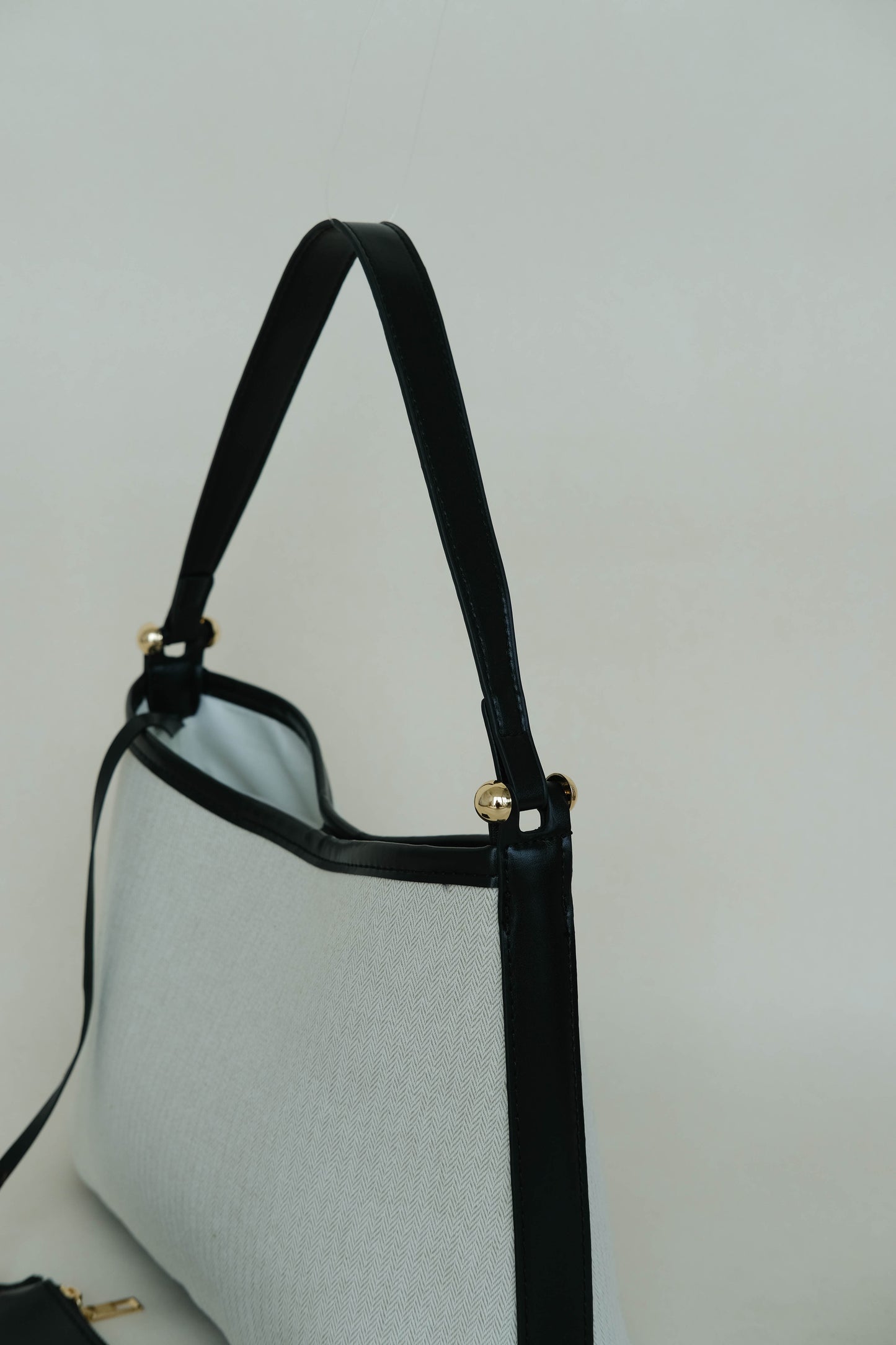 Canvas shoulder bag elegant handbag