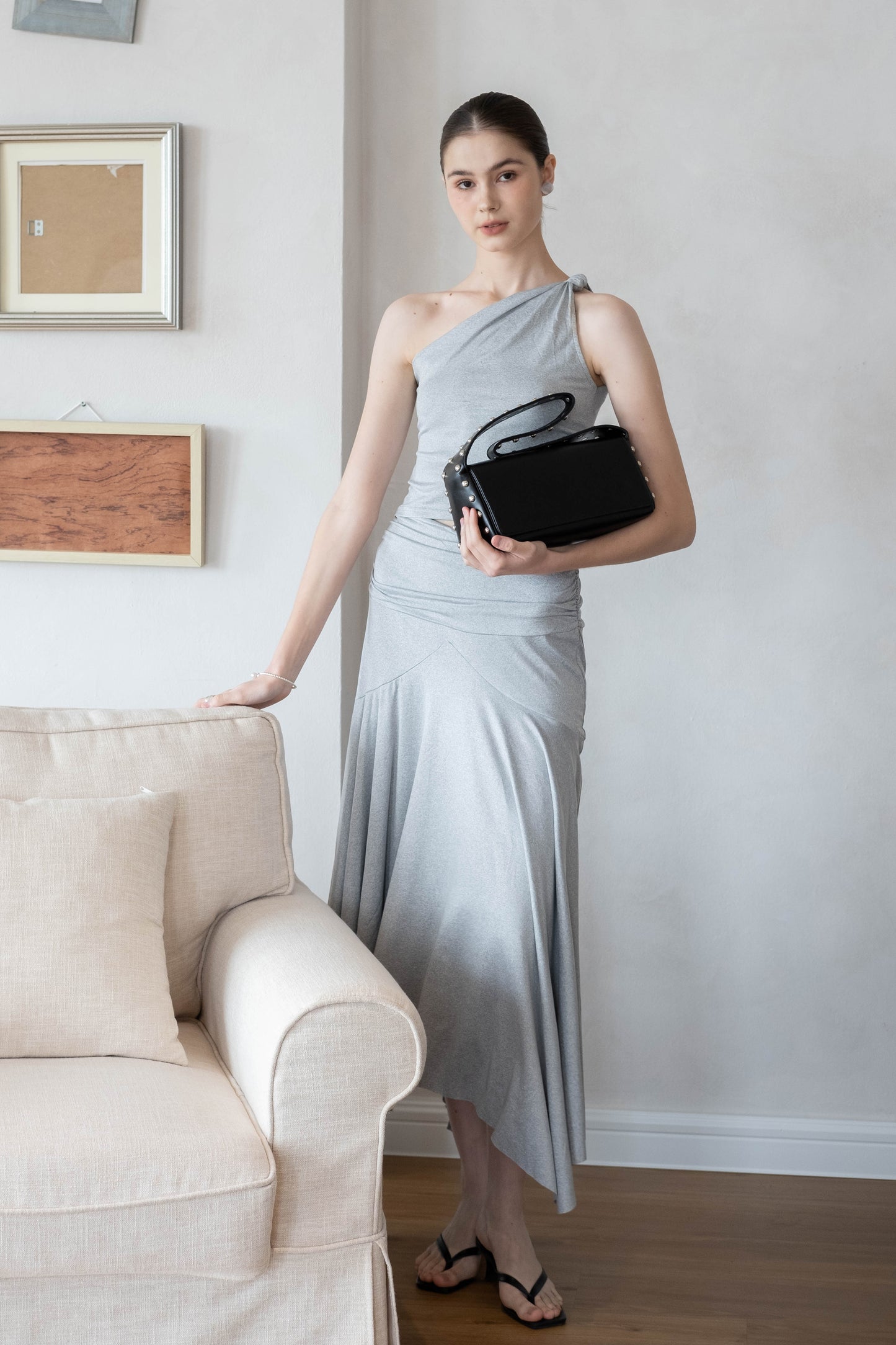 Léonie Classic Stud Bag