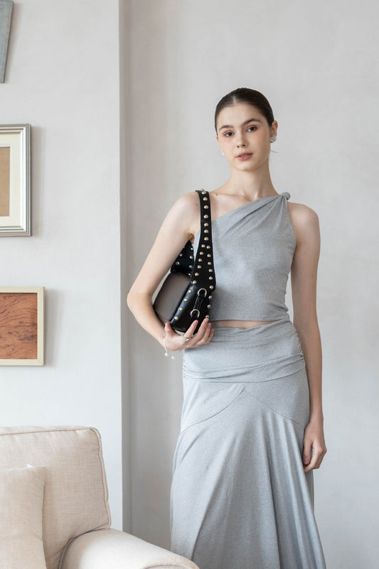 Léonie Classic Stud Bag