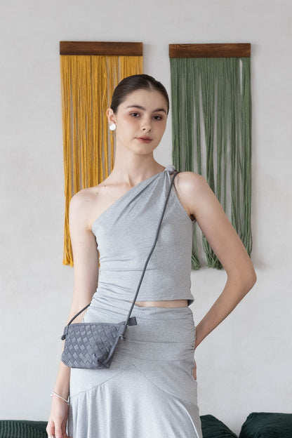 Mini Artisan Satchel - Warm Gray