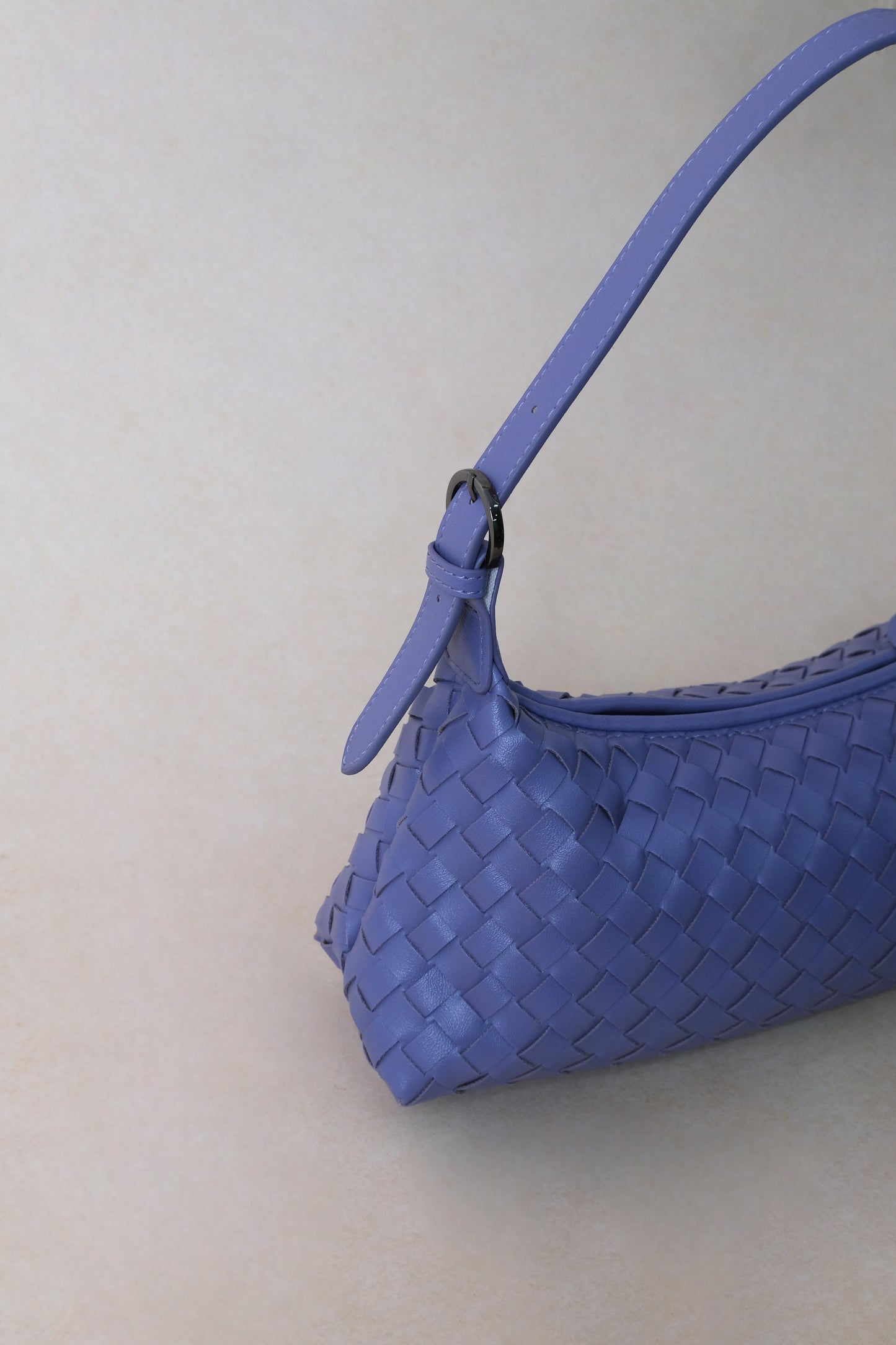Maison Artisan Colette Baguette Bag - Lavender Purple