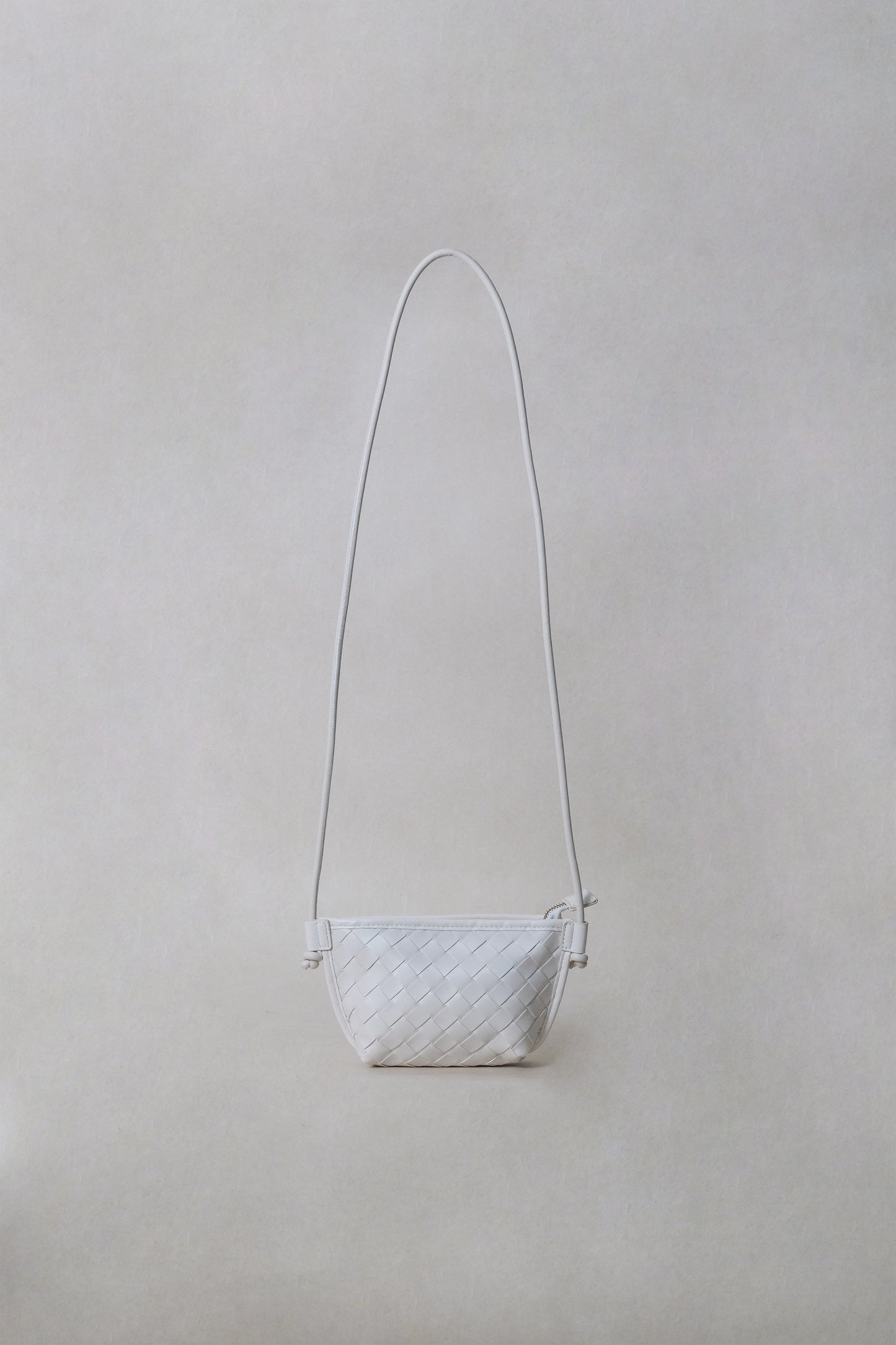 Mini Artisan Satchel - Cream White