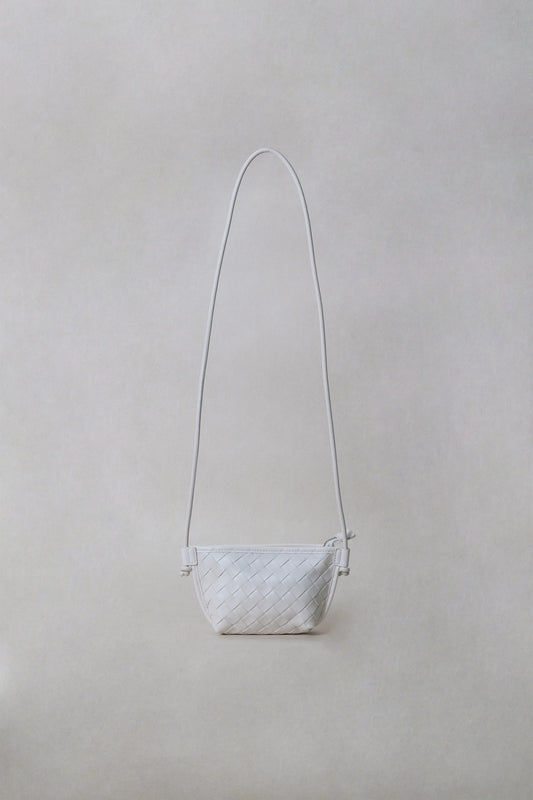 Mini Artisan Satchel - Cream White