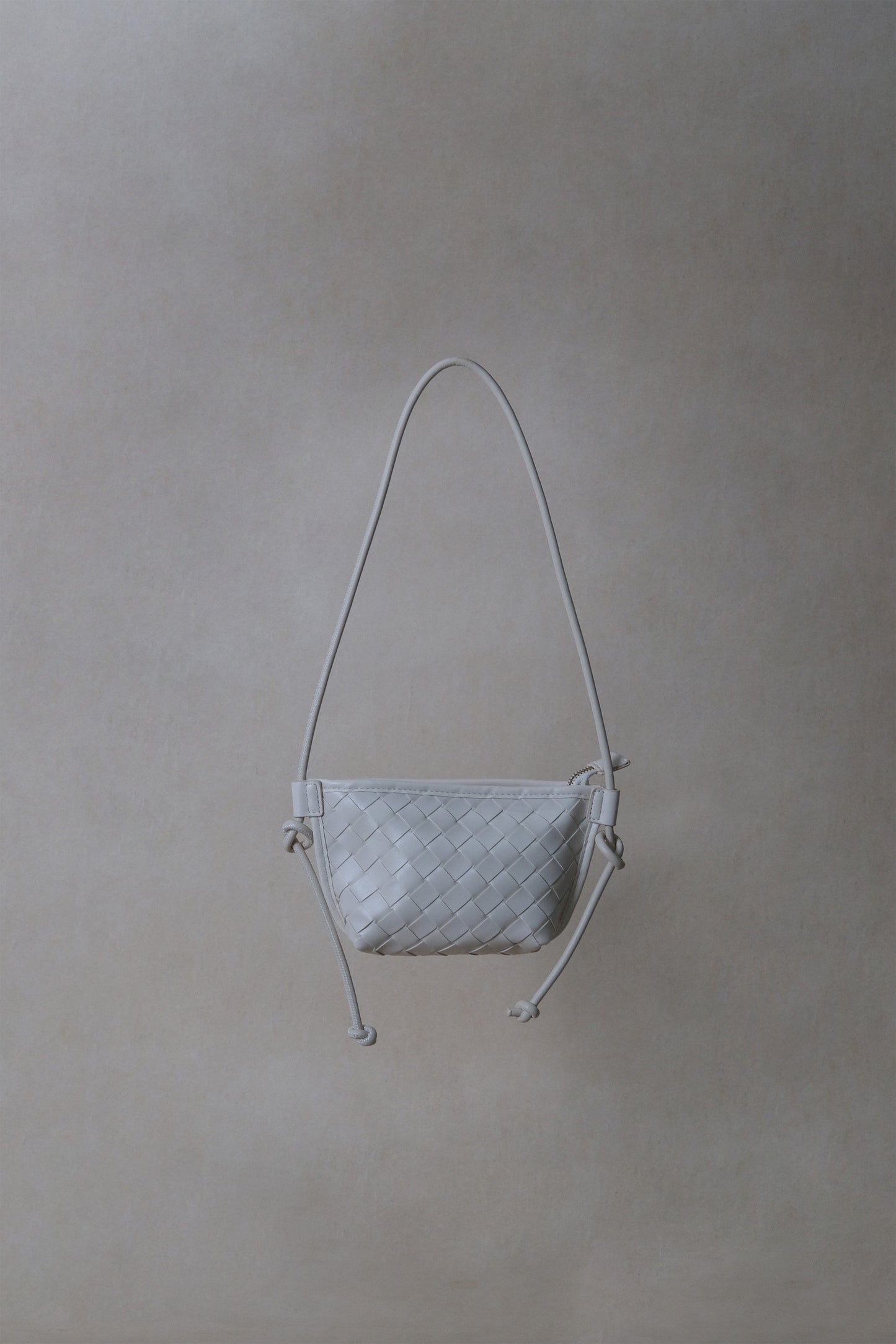 Mini Artisan Satchel - Cream White