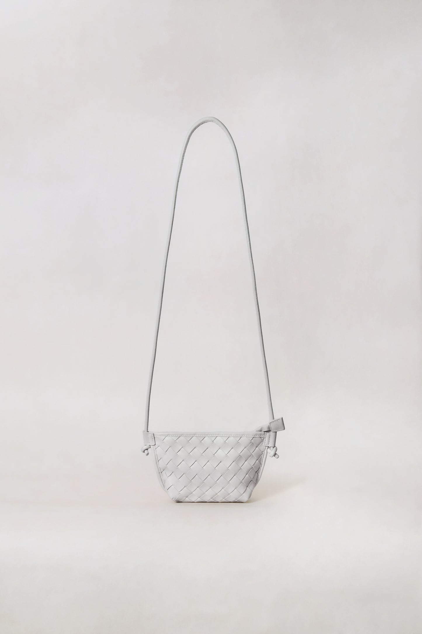 Mini Artisan Satchel - White Sand