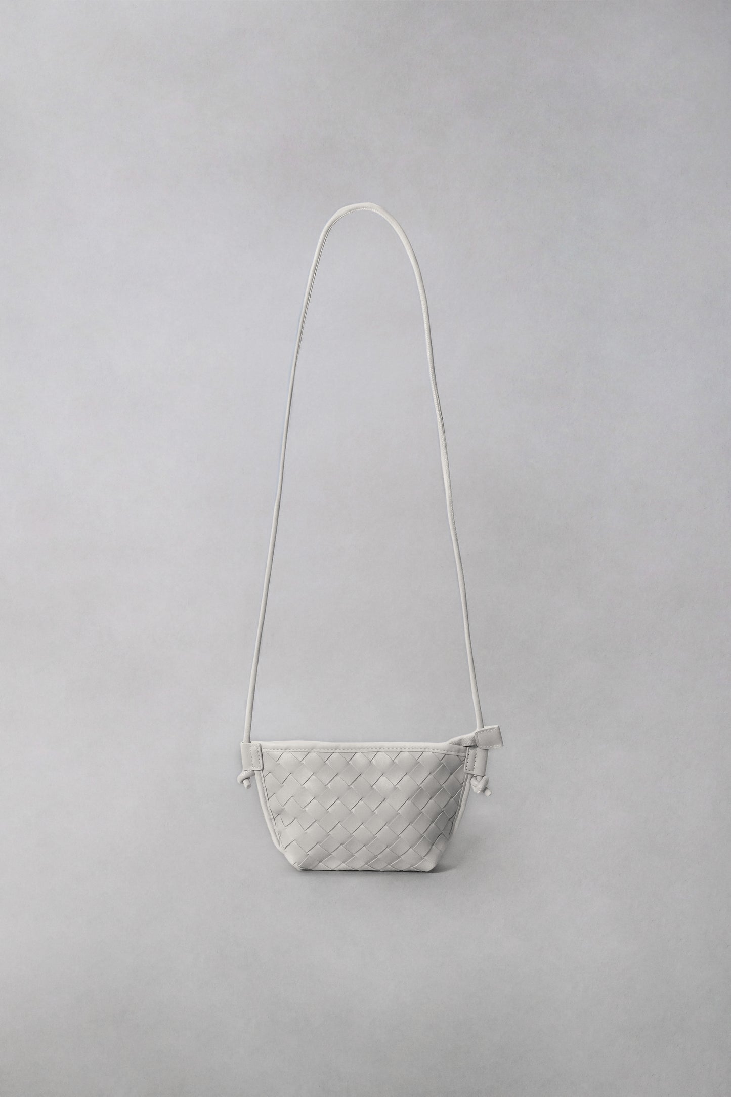 Mini Artisan Satchel - White Sand