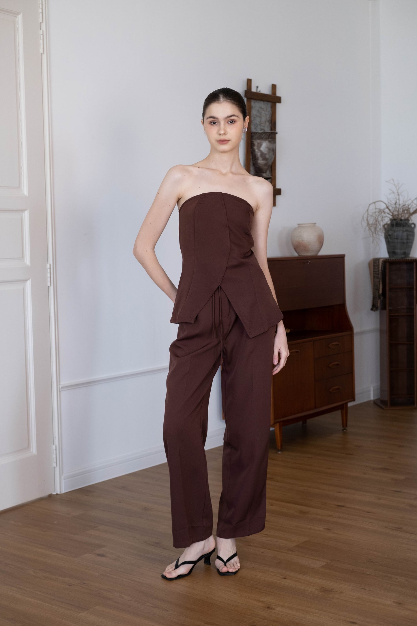 Chocolate Charm Two-Piece Set