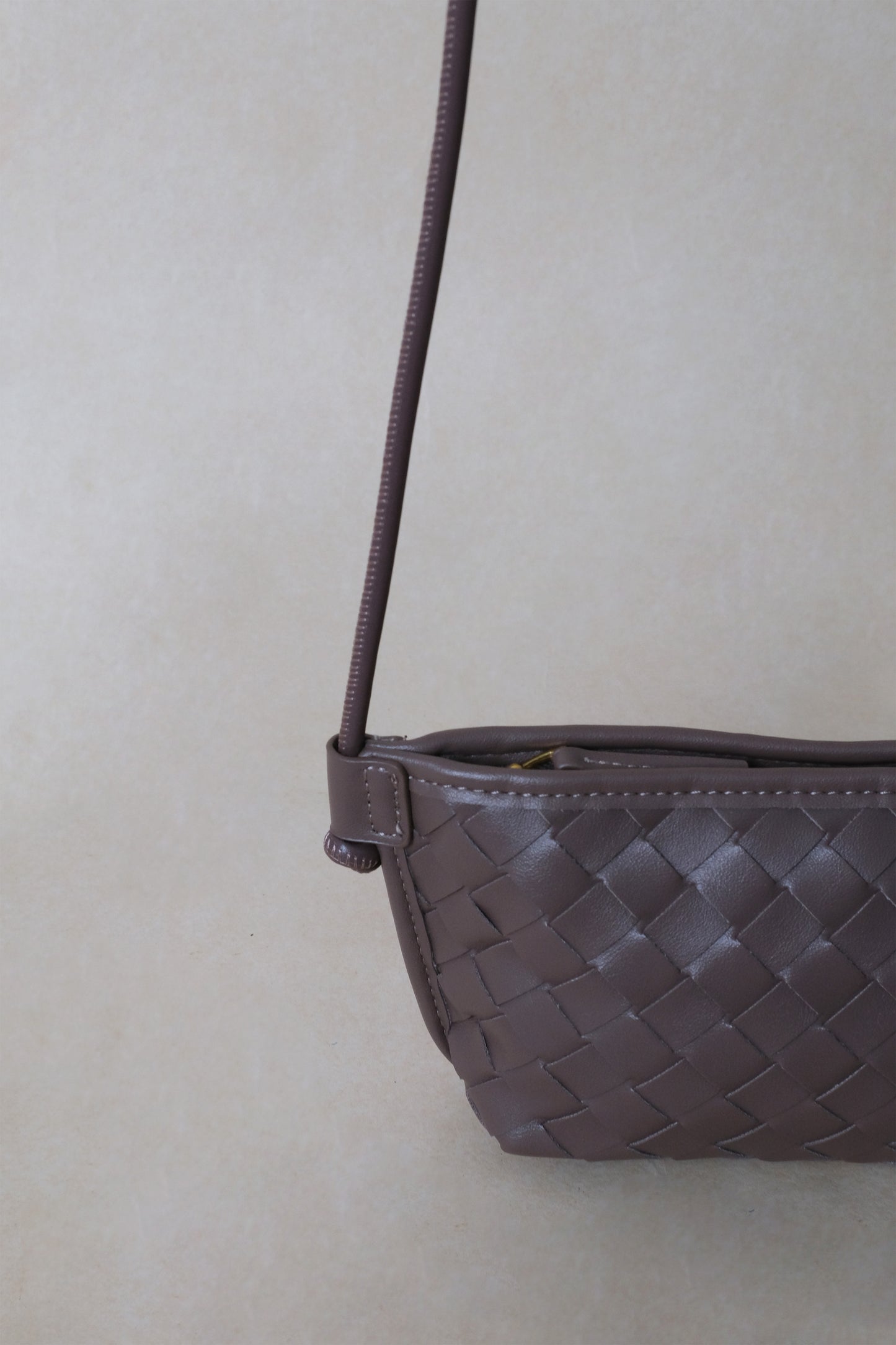 Mini Artisan Satchel - Greyish Brown