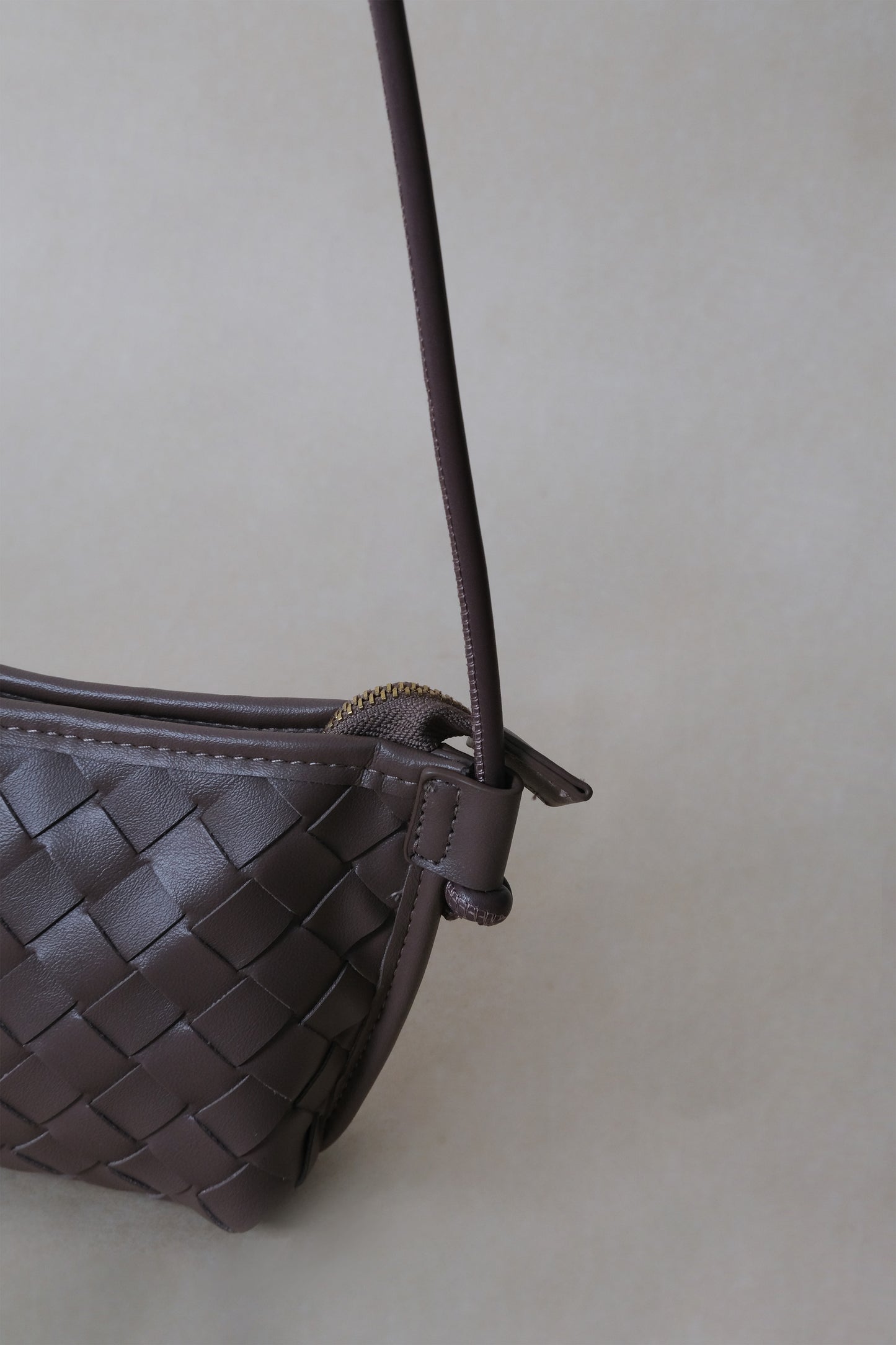 Mini Artisan Satchel - Greyish Brown
