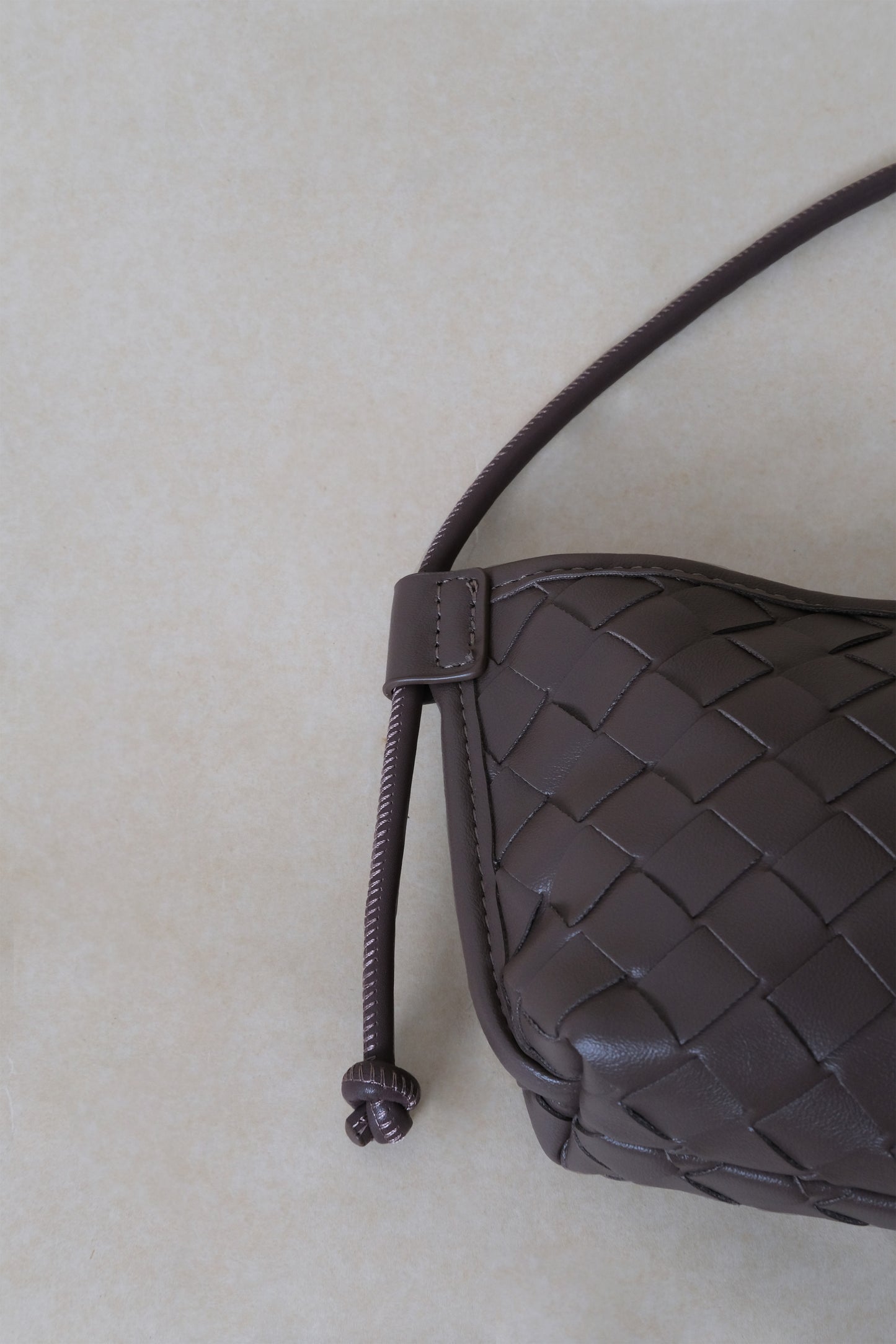 Mini Artisan Satchel - Greyish Brown