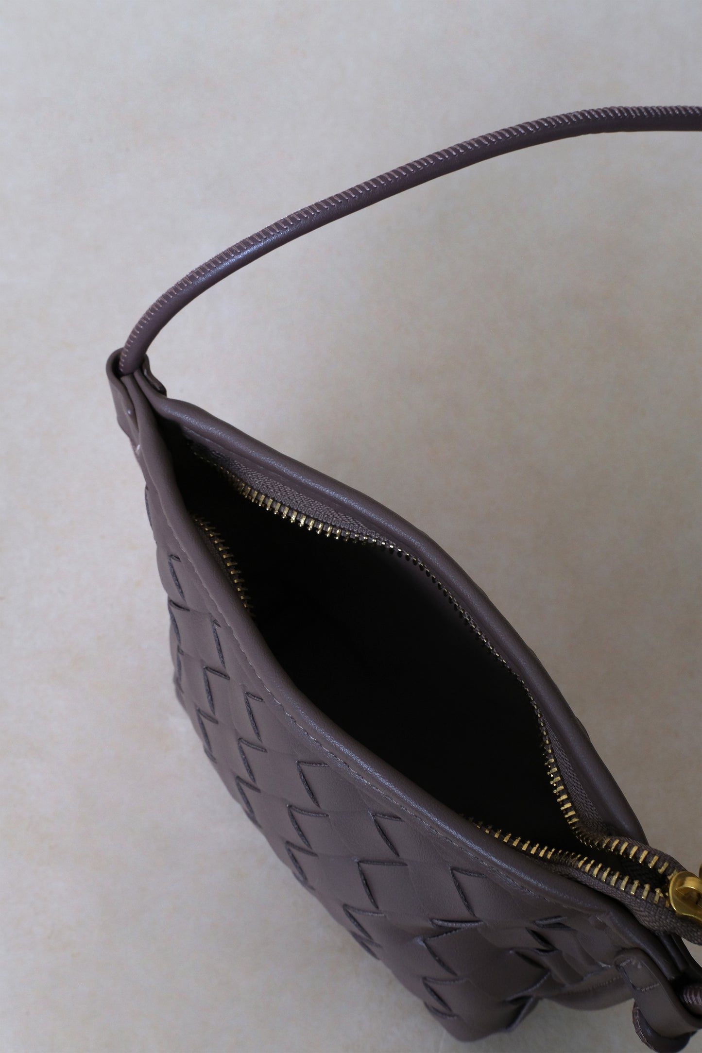 Mini Artisan Satchel - Greyish Brown