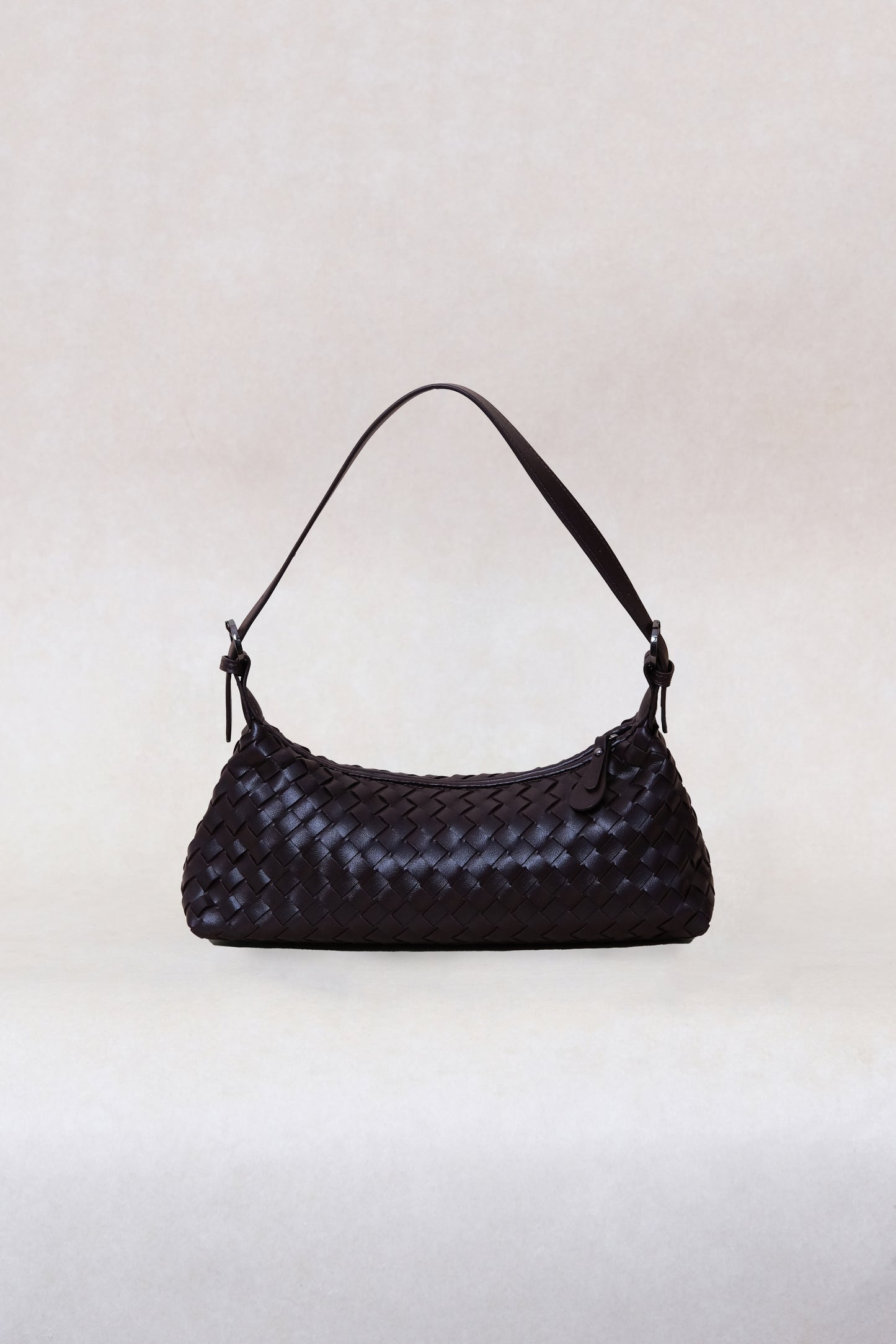 Maison Artisan Colette Baguette Bag - Black Currant
