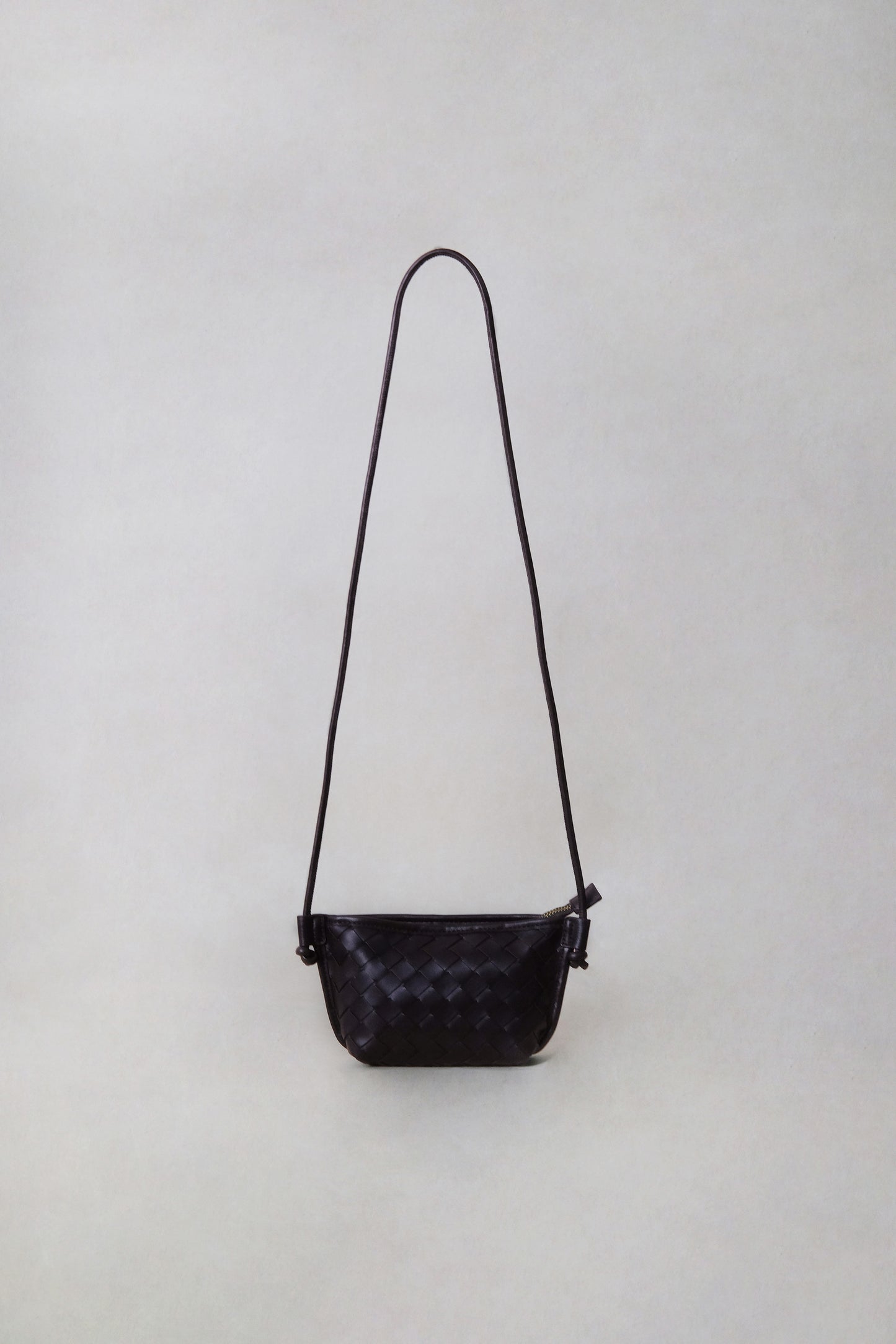 Mini Artisan Satchel - Shinny Black Currant